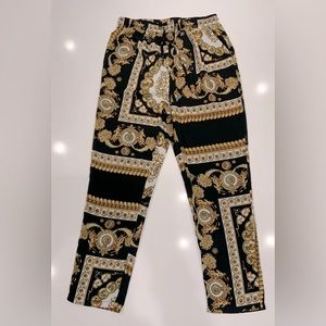 Faux-SACE jogger pants - women’s Medium